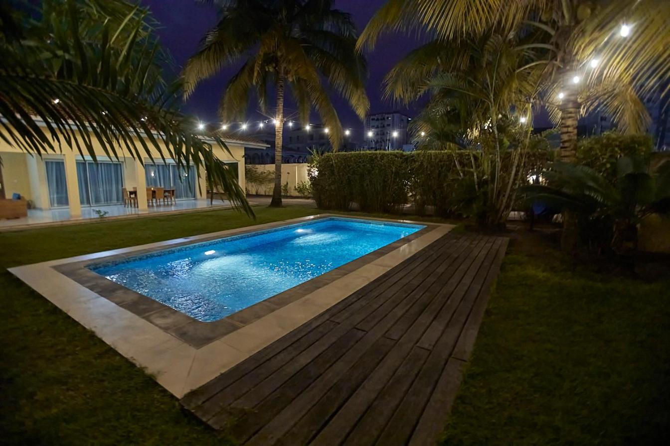Sompteuse Villa Avec Piscine A 5 Min De La Plage Pointe Noire Exterior foto